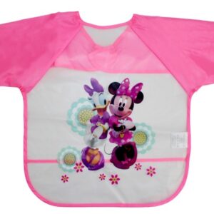 Bavoir Minnie manches longues rose DISNEYBABY