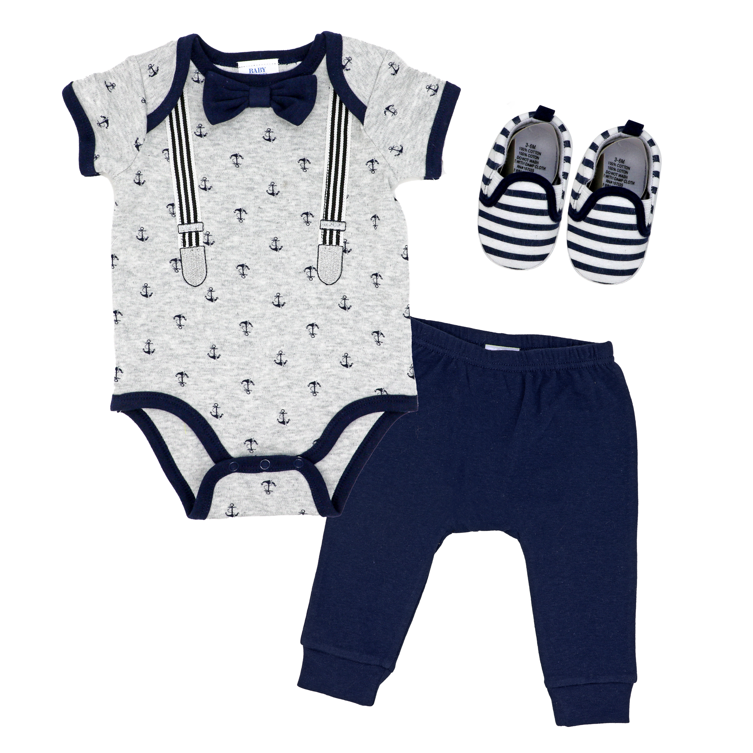 Ensemble 3 pieces bebe garcon