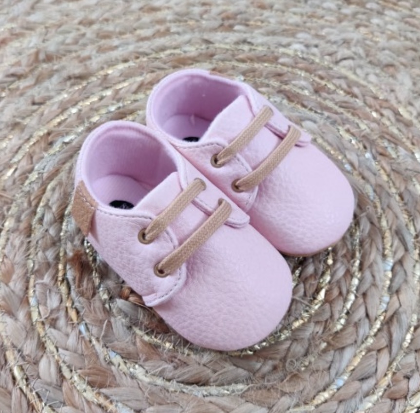 Chaussures bébé rose